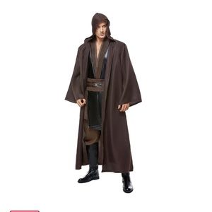 Star Wars Anakin Skywalker Jedi Robe Costume Outfit Full Set Halloween Cosplay